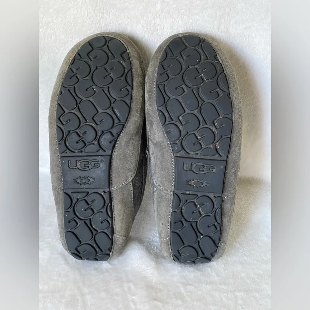 UGG Ascot slippers in wool and water-resistant suede men’s size 8 Grey